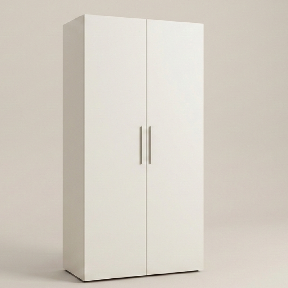 2 Door Wardrobe – Minimal Design - Drizz