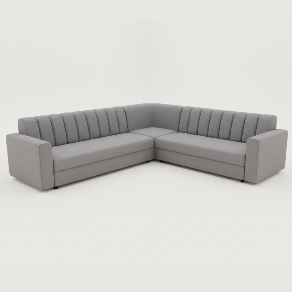 Custom L-shape sofa reference design - Drizz
