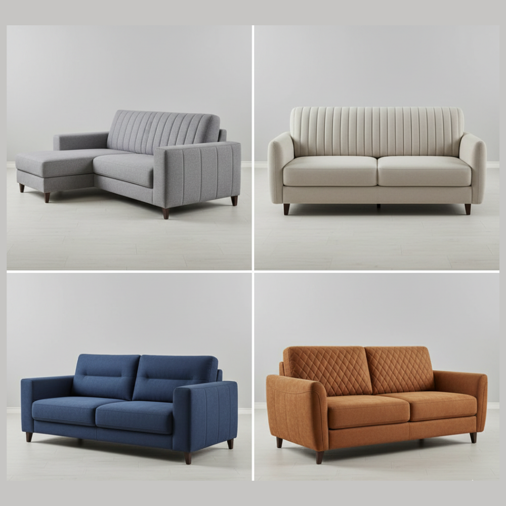 Upholstered Sofa Re-Upholstery - Drizz