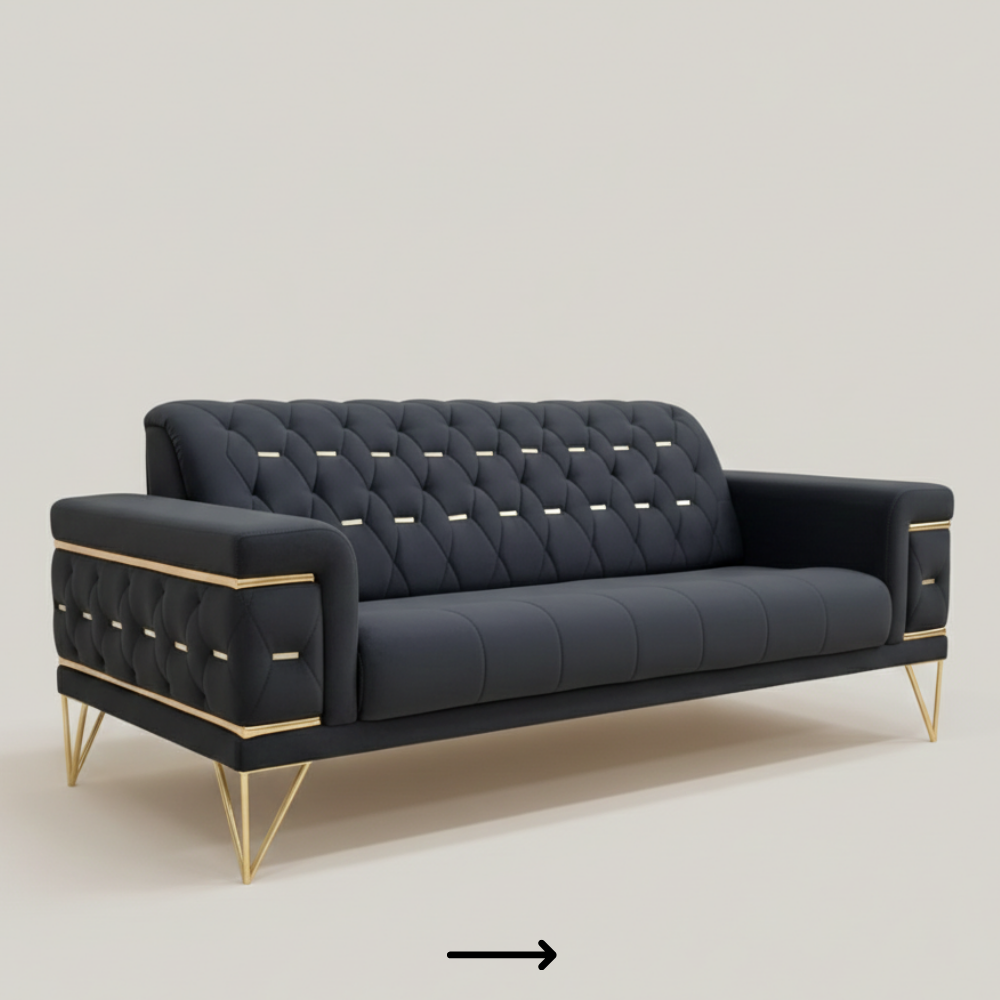 Luxury style sofa for living room - Drizz