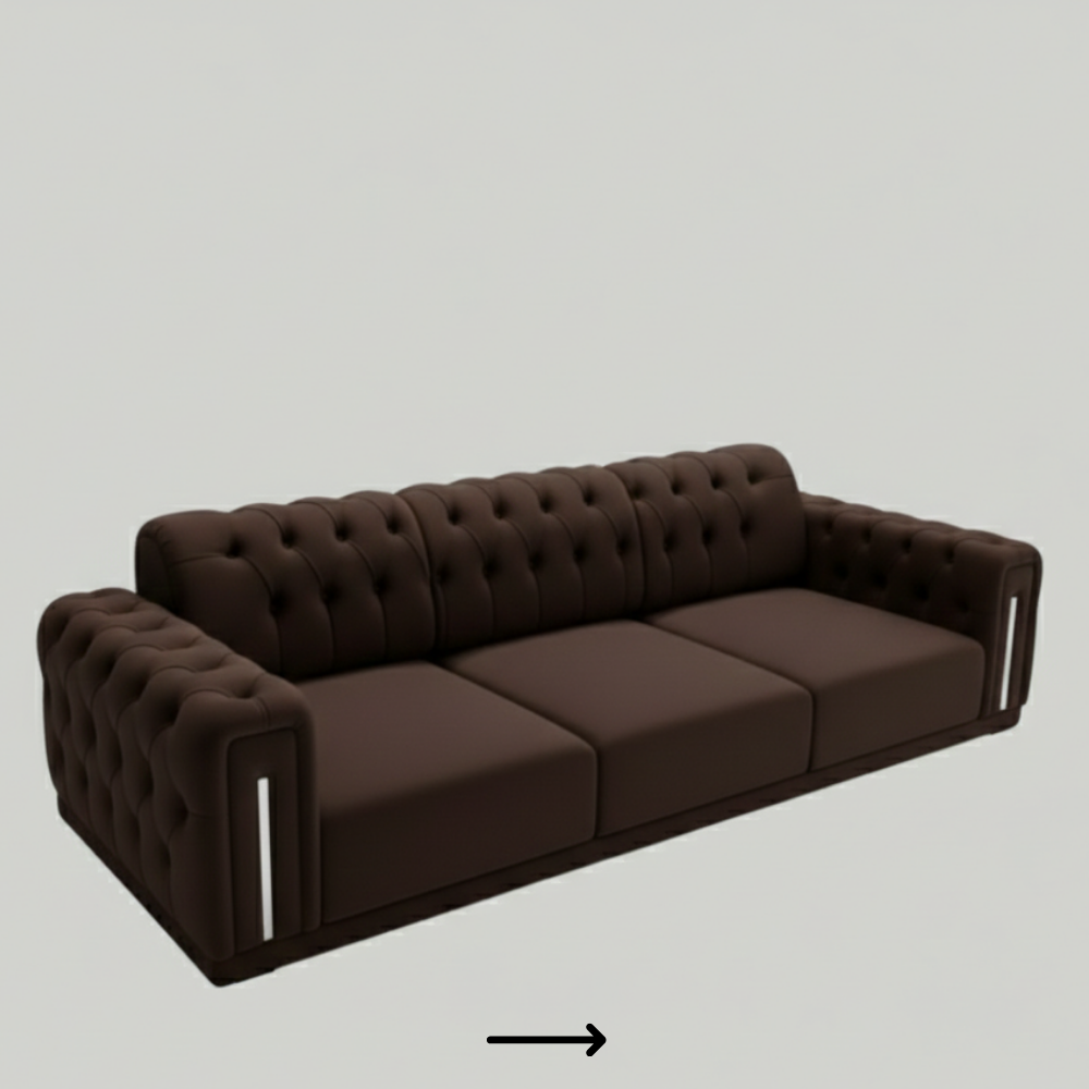 Premium quilted sofa - Drizz