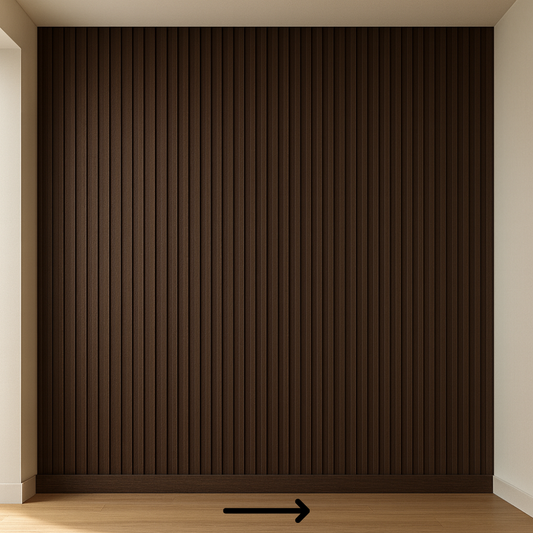 Charcoal Wall Panel Installation - Drizz