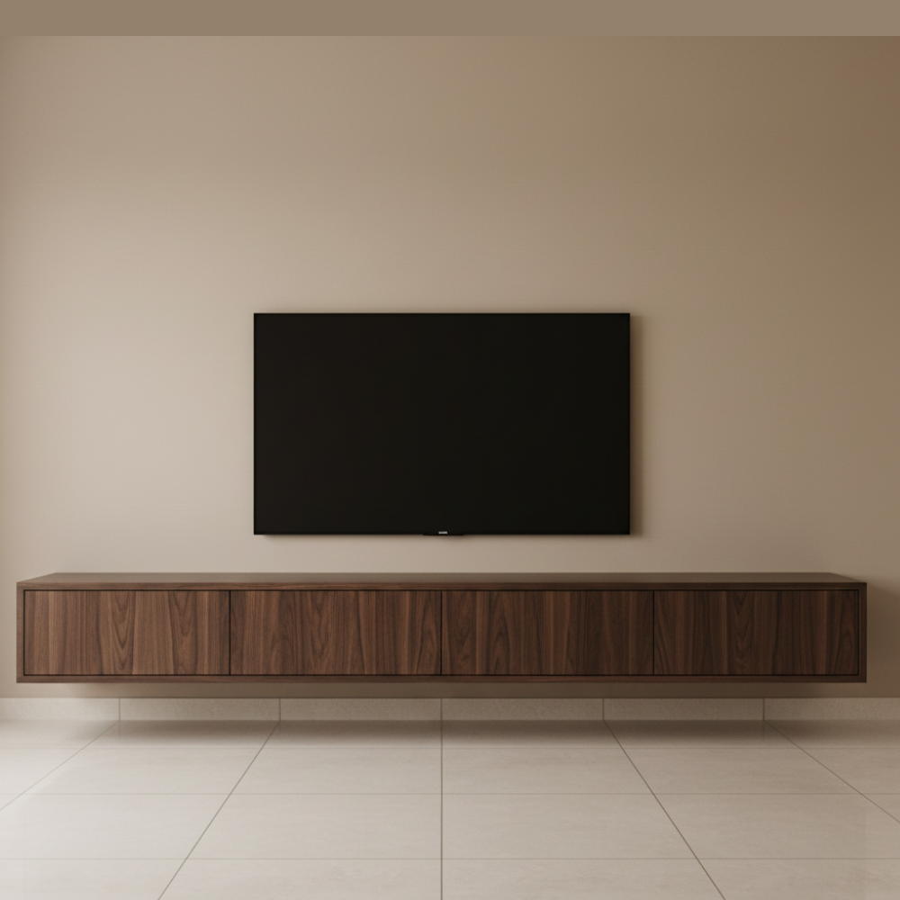 Minimalist Floating Unit- Drizz