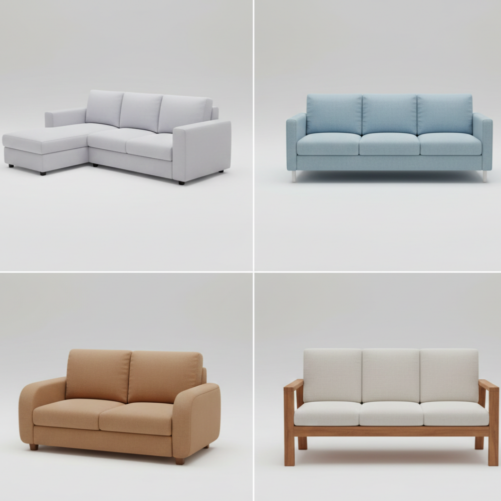 Normal Sofa Re-Upholstery - Drizz