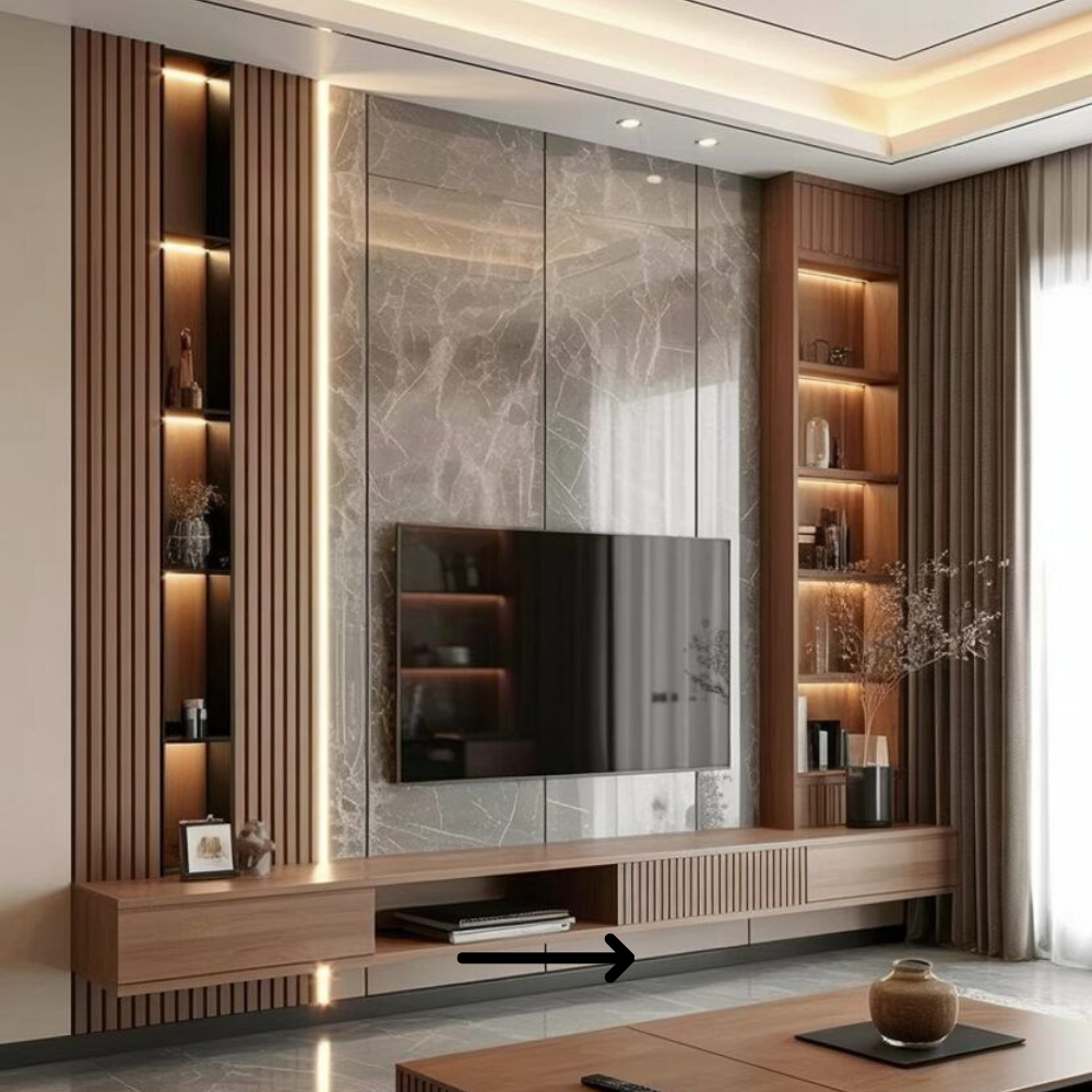 Luxury TV Wall Panel - Drizz