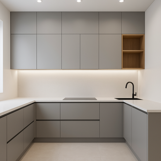 Modular Kitchen Woodwork - Drizz