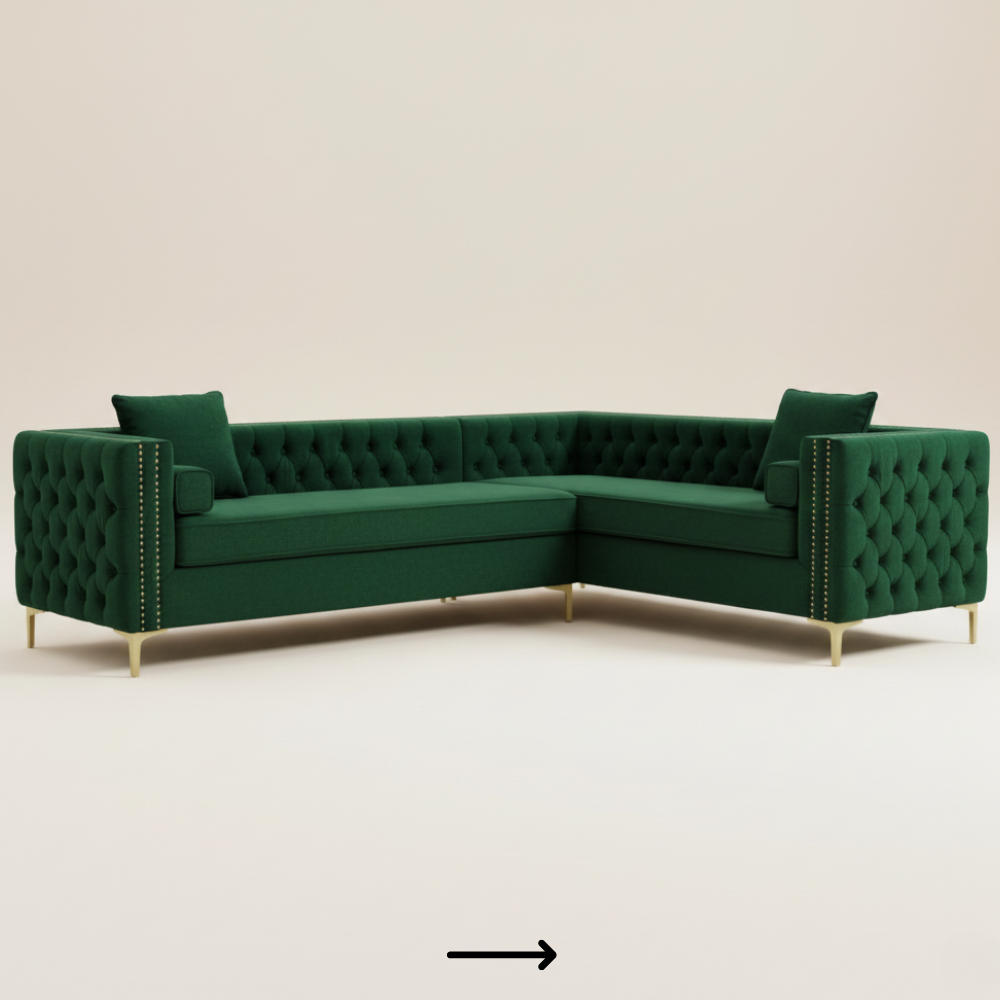 Premium L Sape Sofa - Drizz