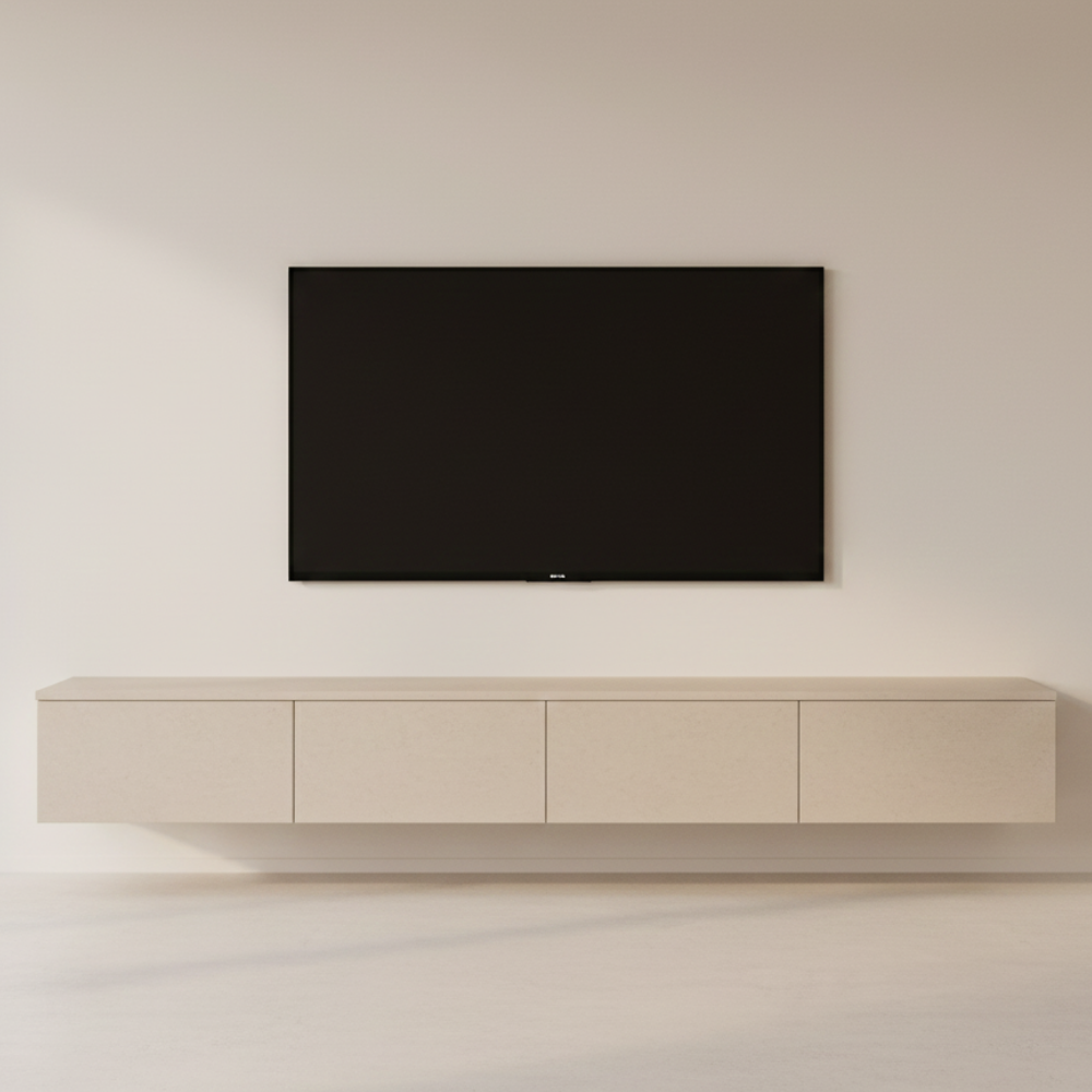 Modern Floating TV Console - Drizz