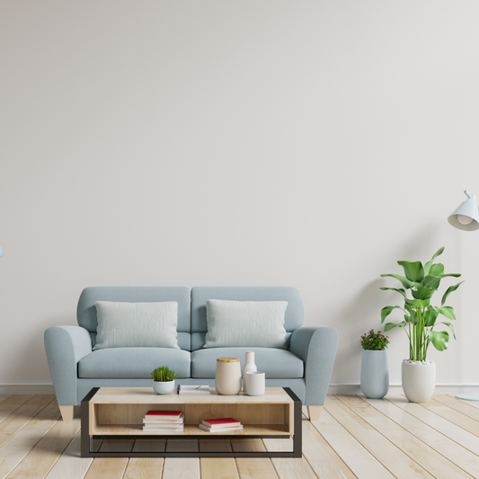 Professional Living Room Wall Painting - Drizz