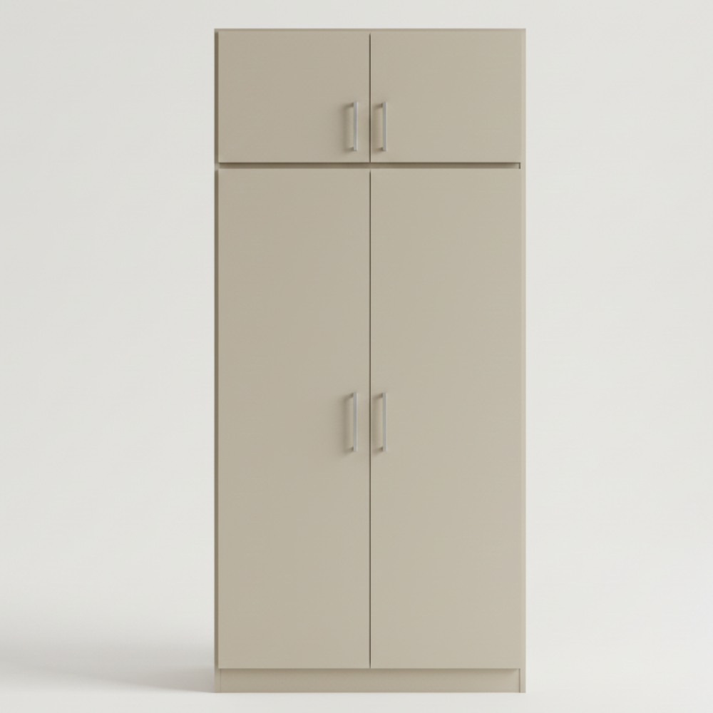 2 Door Wardrobe – Minimal Design - Drizz