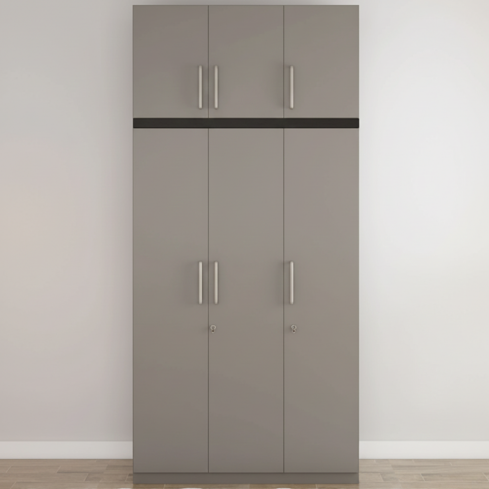 3 Door Wardrobe | 5 ft Wide - Drizz